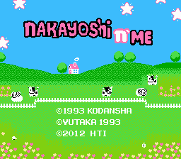 Nakayoshi to Issho (english translation) Title Screen